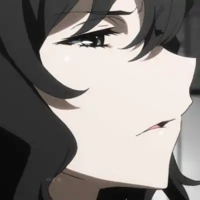  陆川泫黑发高冷动漫女头源dt深卡通动漫头像我要个性网