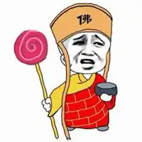  经典和尚微信头像呆萌可爱小和尚头像图片
