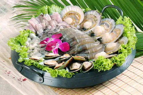  高清美食菜品菜谱海鲜刺身拼盘jpg素材摄影图下载至来源处