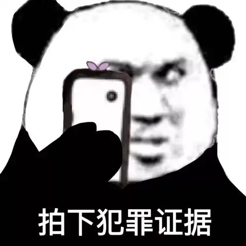  熊猫头表情包网恋选我,我超甜,骗人,骗感情,还骗钱